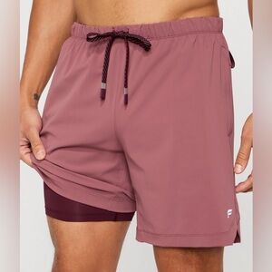 Fabletics Men's The One Shorts, 7in Inseem, LG